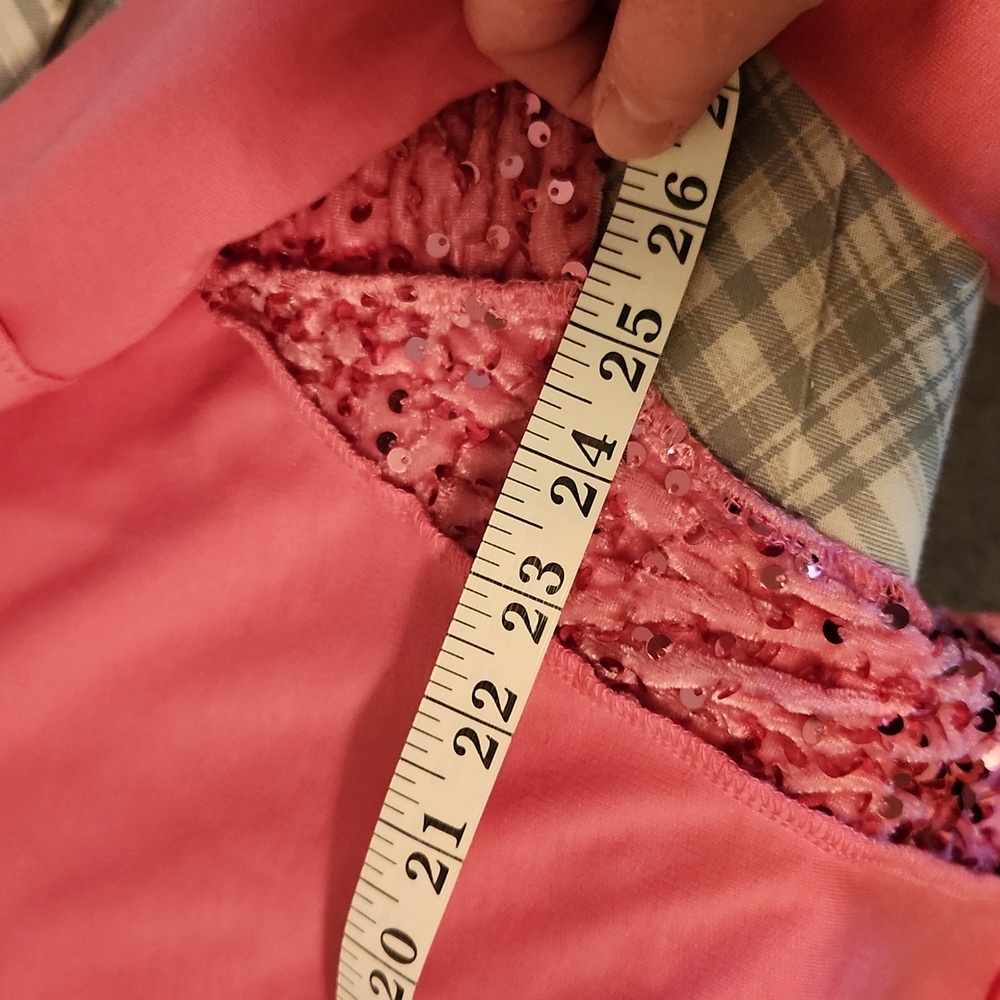 Pink sequence sweatshirt - Picture 7 of 8